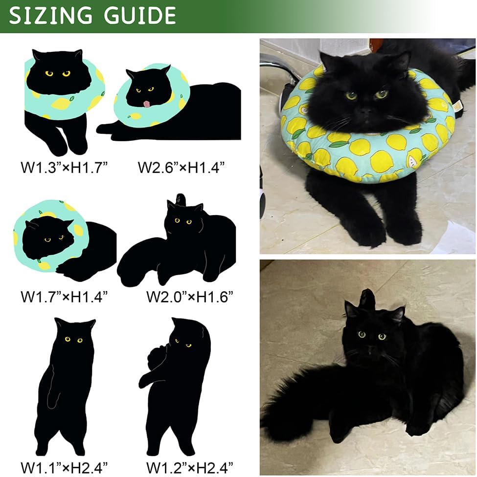 18 Pieces Cat Silhouette Bookmark Set β Creative Page Clips for Reading and Gifts