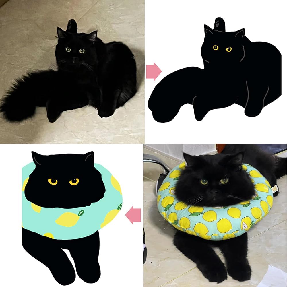 18 Pieces Cat Silhouette Bookmark Set – Creative Page Clips for Reading and Gifts