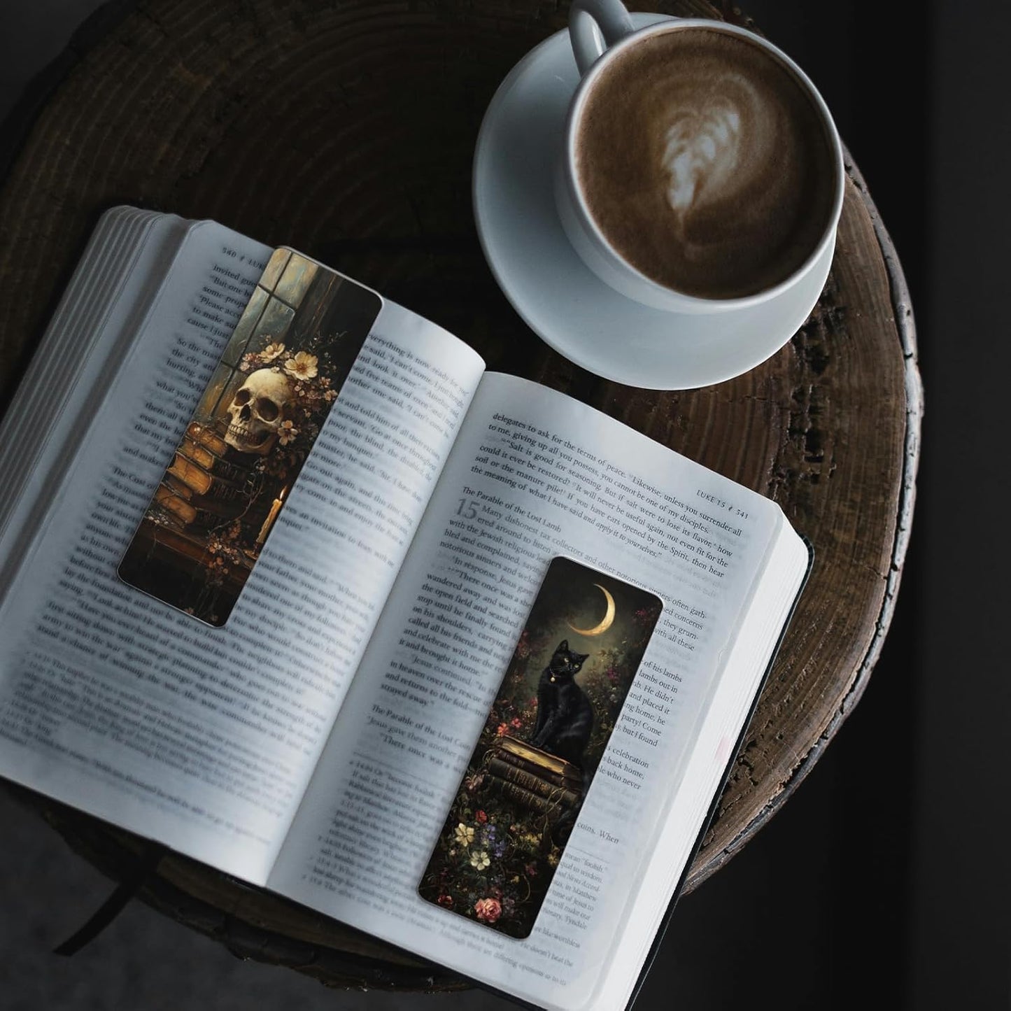 20 Pieces Vintage Art Bookmark Set – Random Designs for Reading and Gifting