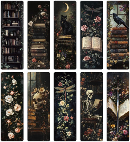 20 Pieces Vintage Art Bookmark Set – Random Designs for Reading and Gifting